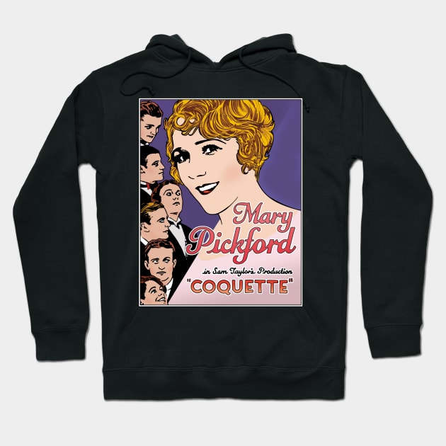 Mary Pickford - Coquette Hoodie by ranxerox79